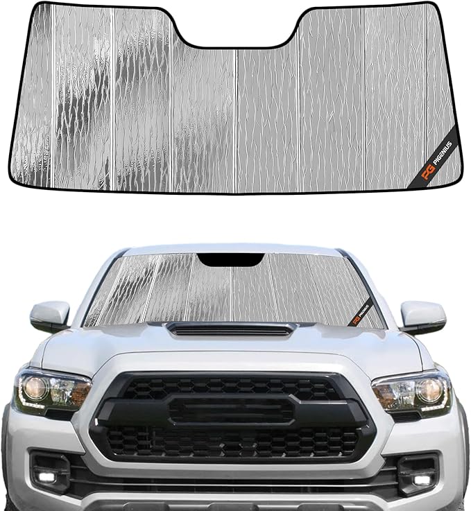 Pigenius Windshield Sunshade for Toyota Tacoma 2016-2017 Window Sun Shade - AstraGuard by Pigenius