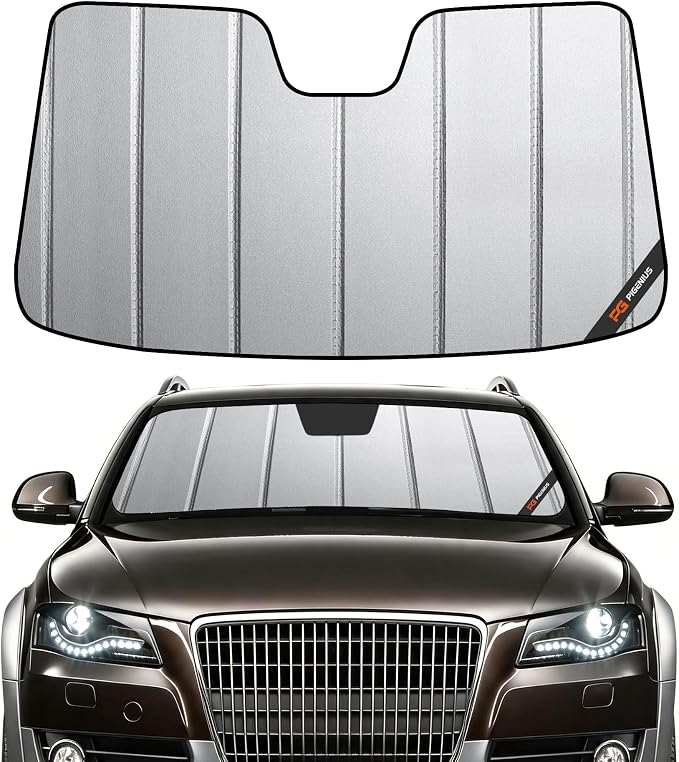 Pigenius Windshield Sunshade for Audi A4/A4 Quattro 2009-2016, Allroad 2013-2016, S4 2010-2016 - Safeguard by Pigenius