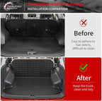 Cargo Mat & Backrest Mats for 2023 2024 2025 2026 KIA Sportage | Non-Plug-in Hybrid, Not for Driver Side Speaker Grille, Cargo Mat TPE Back Seat Cover Protector 2025 Sportage Accessories - Image 3