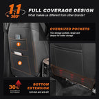 AOMSAZTO Custom Fit Seat Covers for Dodge RAM 1500 2019-2026 Crew Cab Only | Diamond-patterned stylish seat covers, Full Seat, Pickup Seat Covers, Premium Faux Leather, Perfect Fit, Airbag Compatible - Image 6