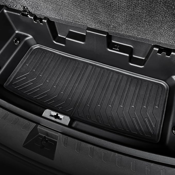 Floor Mats for 2018-2023 Chevy Traverse 7-Seat Accessories | Full-Coverage Set with Cargo Liner & Backrest Protector, Odorless & Durable, All-Weather Protection, 3D Laser Fit - Image 6