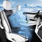 Coverado Cooling Car Seat Cover, 12V-24V Ventilated Front Seat Cushion for Car, 3-Speed Adjustable Seat Cover for Summer Driving Seat, Universal Fit for Car SUV Truck Van by COVERADOAUTO