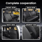 HKZ Customized Special seat Cover for Toyota Corolla (Black, 2020-2022 Corolla XSE) - Image 7