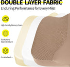 Car Seat Cushion, Comfort Memory Foam Seat Cushion for Driving - Image 2