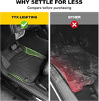 Floor Mats & Cargo Liner for Honda CRV 2023-2026 (Gasoline & Hybrid) | TPE All-Weather Mats, Non Slip & Odorless & Scratch Proof, CR-V Accessories - Image 4