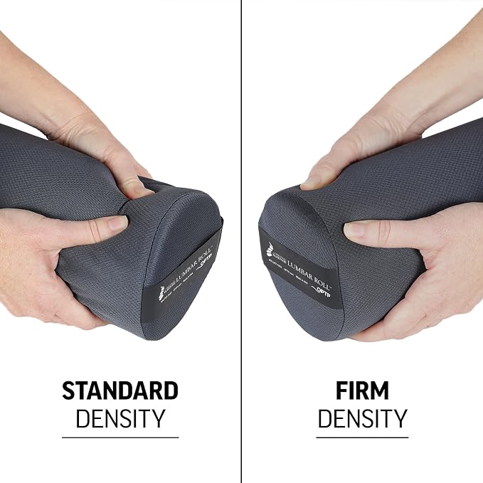 OPTP The Original McKenzie Lumbar Roll – Standard Density Low Back Support | Lumbar support for office chair & car seat back support cushion, the preferred lumbar pillow by physical therapists, USA made - Image 2
