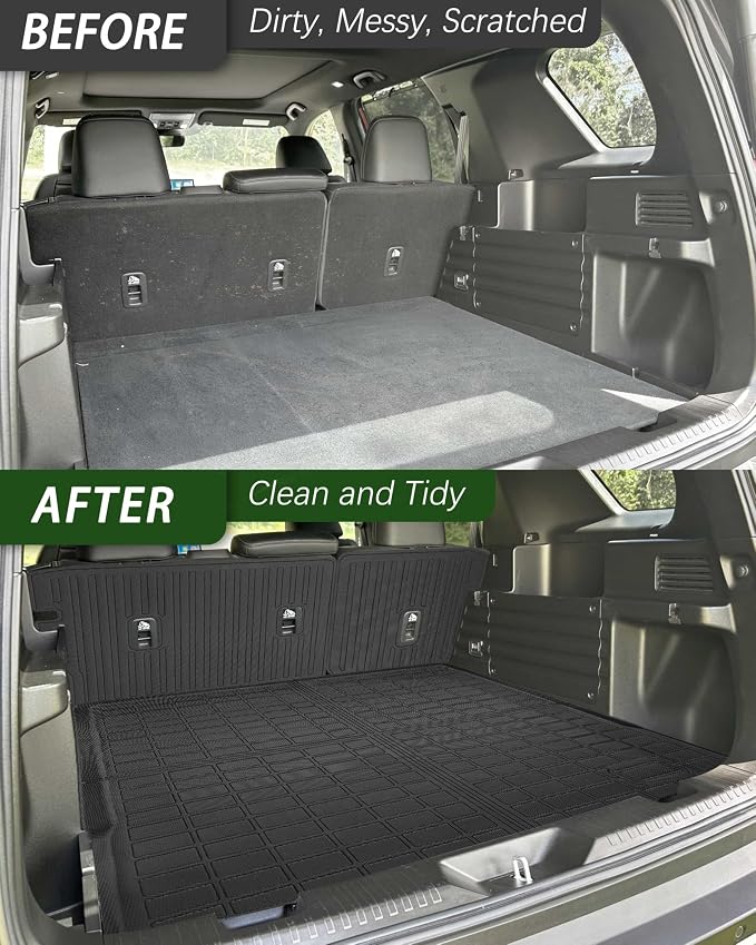 Cargo Mat Cargo Liner for Honda Passport 2026 Accessories Trunk Liner Mat Back Seat Cover Protector Backrest Mat Dog Liner Cargo Rug - Image 3