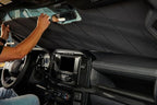 Covercraft UVS100 Windshield Sunshade for 2007-2013 Toyota Tundra | Custom fit for your vehicle's windshield. Helps reduce heat, block UV rays and folds for easy storage. - Image 5
