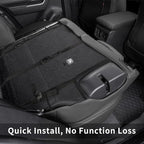 Faux Leather Seat Covers for 2022-2026 Toyota Corolla Cross Hybrid | Full Set Suv Seat Cushion for Corolla Cross L/XLE/LE,Luxury Waterproof Car Seat Protector,Factory Look,Black-Gray-84 - Image 7