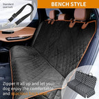 IVY&LANE Dog Car Seat Cover for Back Seat,Conversible 2-in-1 Waterproof Front Seat Cover,Heavy-Duty & Scratchproof Car Seat Protector Cover for SUVs, Trucks and Sedans - Image 3