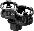 Armor All Cupholder 2 in 1 Expander, Turn 1 Cupholder to 2, Dual Drink Holder Expander with Adjustable Expandable Base to Fit Most Cars and Vehicles, Secure Hold with Drink Grips by ArmorAll