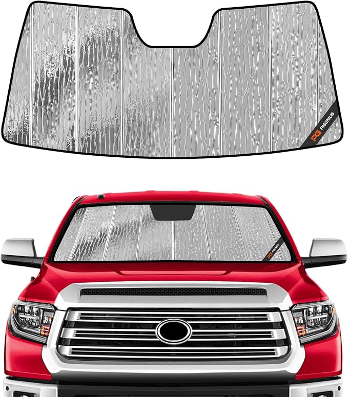 Pigenius Windshield Sunshade for Toyota Tundra 2014-2021 - AstraGuard by Pigenius