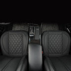 1 Pack Leather Front Car Seat Covers,Bottom Seat Covers for Cars,Driver Car Seat Cover,Luxury Seat Protectors,Waterproof,Anti-Slip,Full Wrap,for Most Vehicles,Sedan,Truck,SUV(Black) - Image 7