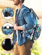 BAGLHER Travel Dog Backpack - Detachable Travel Pet Supplies Gear Backpack,Dog Bag for Traveling with 2 Silicone Collapsible Bowls and 2 Storage Baskets - Image 4