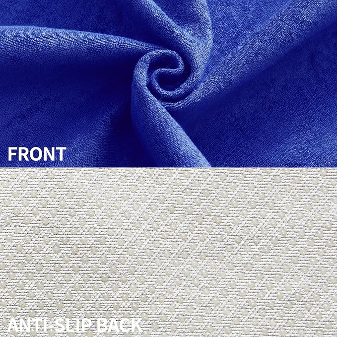 Waterproof 2 Pack Car Seat Cover Universal Fits Car Sweat Towel for Trucks SUV Van Royal Blue Car Seat Protector Sweat Proof Protector Cloth Seats - Image 3