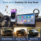 Dual-End Car Phone Holder for 2026 Mazda CX5 CX-5 Accessories 12.9 Screen | Strong Magnetic Cell Phone Mount for Magsafe iPhone, 360° Hands-Free No Air Vent Blockage Stable Stand, Not for Premium Plus - Image 6