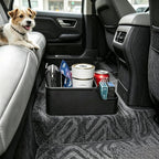 Car Storage Organizer Between Seats,Center Console Armrest Storage Box Back Seat Organizer with Small Compartment Car Interior Storage Box,Cup Holder Tray with Non-slip Mat(Black) | Center Console Armrest Storage Box,Front & Back Seat Floor Organizer,C... - Image 4
