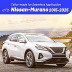 Windshield Sun Shade Umbrella for Nissan Murano 2015-2025 Front Windows | Foldable Car Sunshade with 360° Rotating Shaft, Custom fit Murano Sun Visor Shield for UV Blocking and Heat Insulation - Image 3