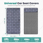 FLORICH Car Seat Cover Protector Front Seats, Sweat Towel Car Seat Covers for Post Gym Workout, Running, Swimming, Beach and Hiking, Universal Fit Non-Slip Car Seat Towel Covers for Cars Trucks SUV - Image 3
