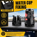2PCS Car Cup Holder Insert,Anti-Shake Cup Holder Inserts for Car with Adaptive Clamping Arm & Suction Cups Mount,Universal Cupholder Insert for Cars Fits Most Trucks SUVs - Image 4