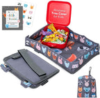 Airplane Tray Table Cover – Universal Fit & Easy Setup – Airplane Tray Cover Kids - Use in Buses, Trains, High Chairs I Plane Travel Essentials for Kids 1-5 Years by LittleTraveler