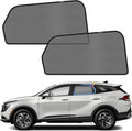 KUST Car Window Shades for 2023-2025 2026 Kia Sportage Accessories, Breathable Mesh Magnetic Window Covers, Rear Back Side Window Sun Shades UV Block Privacy Protection for Baby Camping Napping 2PCS by KUST