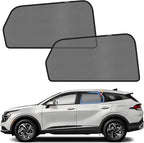 KUST Car Window Shades for 2023-2025 2026 Kia Sportage Accessories, Breathable Mesh Magnetic Window Covers, Rear Back Side Window Sun Shades UV Block Privacy Protection for Baby Camping Napping 2PCS by KUST