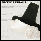 Sunglass Holder for Car Visor, Car Sunglasses Holder Leather, Eyeglasses Holder Glasses Storage Case Visor Accessories - Image 7