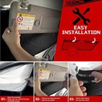 Windshield Sun Shade for 2025 2026 Toyota Camry Foldable Sun Sunshade for Car Front Window Blocks UV Rays and Heat Automotive Interior Protector Custom Fit Accessories | Foldable Sun Sunshade for Car Front Window Blocks UV Rays and Heat Automotive Inte... - Image 6
