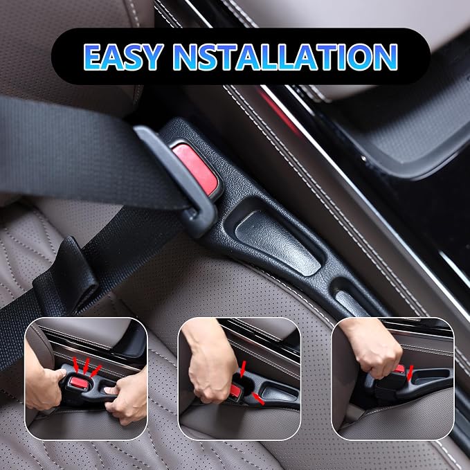 【Compatible with Kia Carnival】 Car Seat Gap Filler | No Drop Seat Guard Compatible with Kia Carnival Accessories Drop Seat Guards for Cars(2Pcs) Car Escape Tool(2Pcs) - Image 3
