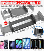 APPS2Car Solid Cup Holder Tablet Mount for Car, iPad Car Mount for Truck | Adjustable Height, Low Profile Road Trip Essentials Compatible with 4.7-13" iPad Pro Air Mini Fire iPhone Cell Phone - Black - Image 7