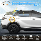 KUST Car Window Shades for 2023-2025 2026 Kia Sportage Accessories, Breathable Mesh Magnetic Window Covers, Rear Back Side Window Sun Shades UV Block Privacy Protection for Baby Camping Napping 2PCS - Image 2