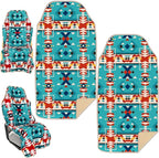 Lonfliness 1PCS Car Seat Cover Towel Non Slip Front Seat Car Seat Towel Athletic Running Towel Washable Seat Cover for Gym Workout Sweat Outdoor Sport Beach Hiking Yoga (Navajo Tribal) by Lonfliness