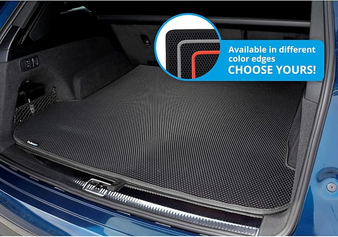 CLIM ART Cargo Liner for Audi Q7 2017-2026 Custom Fit Trunk Mat, with Honeycomb Dirtproof & Waterproof Technology - All-Climate, Heavy Duty, Anti-Slip Cargo Liner, Luggage - FL01117176 - Image 3