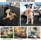 Dog Bed for Car Back Seat, Non-Slip Backseat Pet Mat XL, 59”X27.5” | Soft Blanket for Travel, Plaid Flannel, Quilted PP Cotton Filling, Non-Slip Backing, Machine Washable, Fit Backseat Extenders - Image 7