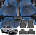 Sunsdrew Floor Mats for 2023-2026 Mercedes Benz GLC 300 / GLC 43 AMG | Front Rear Car Mats Accessories, All Weather Protection, TPE Rubber, Raised Edge by SUNSDREW