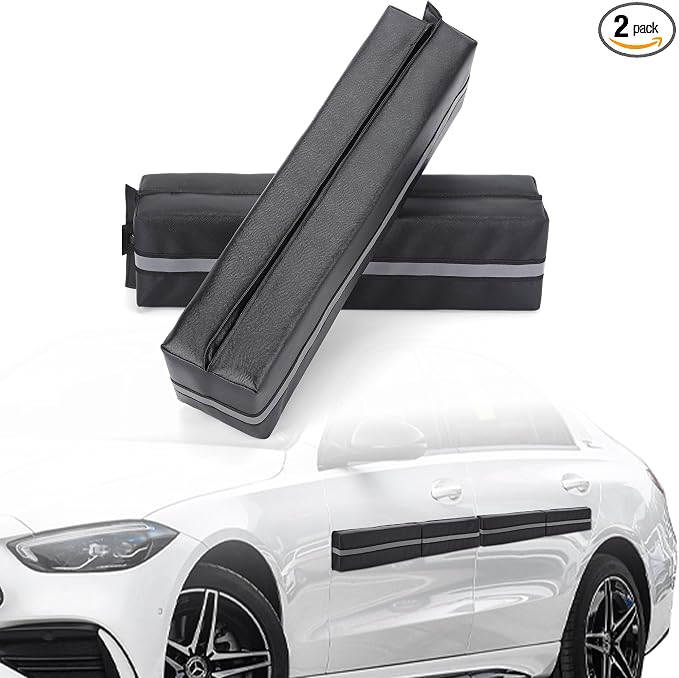 Magnetic Car Door Protector Removable Car Door Guard - Prevents Dents and Scratches for Vehicles (Black) 2 Pack by XCELLENT+GLOBAL+XG