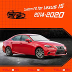 Custom Fit Windshield Sun Shade for Le-xus is Sedan IS350 IS300 IS250 IS200t 2014-2020 - Full Coverage, 210T Reflective Fabric, Double-Layer Design - Keeps Car Cool, Easy to Install and Store - Image 7