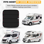 Econour RV Skylight Window Shade RV Sunroof Shade Cover for Camper Trailers | Foldable Magnetic Sunshade for Harmful UV Rays and Heat | 3-Layered Reflective and Waterproof Material (16.25"x16.25") - Image 9