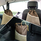 GNEGNI 2PCS Hanging Car Garbage Can - Waterproof Leakproof Trash Bag | Car Trash Can with Durable Leakproof Lining, Keeps Vehicle Clean and Neat - Image 7