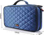 CCidea 96 Capacity CD/DVD Case Holder Portable Wallet Disc Storage Binder for Car, Home, Travel (96-Blue) Specials - Image 3