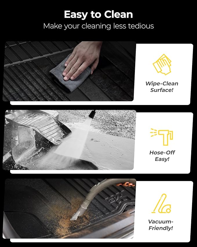 3W Cargo Liner for Nissan Murano 2025-2026,Non-Slip Heavy Duty Trunk Mat | Cargo Liner, Max Surface Coverage, Over 10 Years Lifespan, All Weather, Waterproof Protection, Non-Slip, TPE - Image 4
