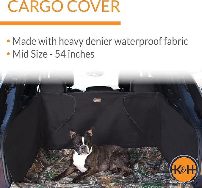 K&H Pet Products Economy Cargo Cover Realtree Edge Camo 54 Inches Standard/Mid-Size Vehicle - Image 2