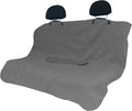Waterproof Car Seat Cover for Front Seats, Protector for Cars SUVs Trucks, Sweat Towel Seat Covers Bucket for Gym,Workout,Beach,Hiking,Running(Grey,Rear Bench Seat Towel) by Hirritale