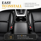 2 Pack Car Seat Gap Filler Compatible with Subaru Outback 2017-2025, Forester, Crosstrek Accessories, Seat Gap Organizer with Emergency Window Breaker & Sunglasses Holder - Image 8