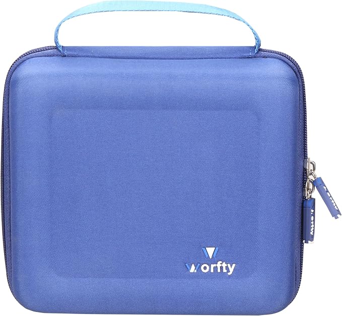 Hard Travel Case for KMM Handheld Car Vacuum Cleaner, Portable Auto Vacuum Cleaner Accessories Storage Bag Carrying EVA Case for KMM LT-117C 9000Pa Air Duster(Box Only) - Image 6