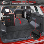 Floor Mats Set for 2023 2024 2025 2026 Kia Sportage Gas | Not for Hybrid & PHEV, Trunk Mat Cargo Mat Cargo Liner TPE All Weather Back Seat Cover Protector 2025 Sportage Accessories - Image 8