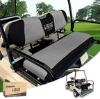 10L0L Golf Cart Seat Covers for Yamaha EZGO Club Car Seat Towel Cushion | Breathable Mesh All-Season Front/Rear Seat Blanket, UV Resistant, Cool Comfort, Machine Washable, Easy On, Great Golf Gift by 10L0L