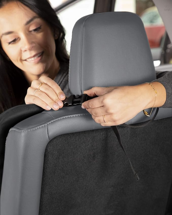 Skip Hop Clean Child Car Seat Protector, Universal Baby Carseat Cover with Clean Sweep Crumb Catcher - Image 9