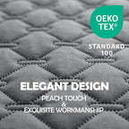 gogobunny 3X Stronger Waterproof Pet Blanket, Scratch Proof Furniture Protector for Dogs Cats, Reversible Cover 30x70 Inch, Dark Grey/Light Grey (Pack of 2) - Image 6